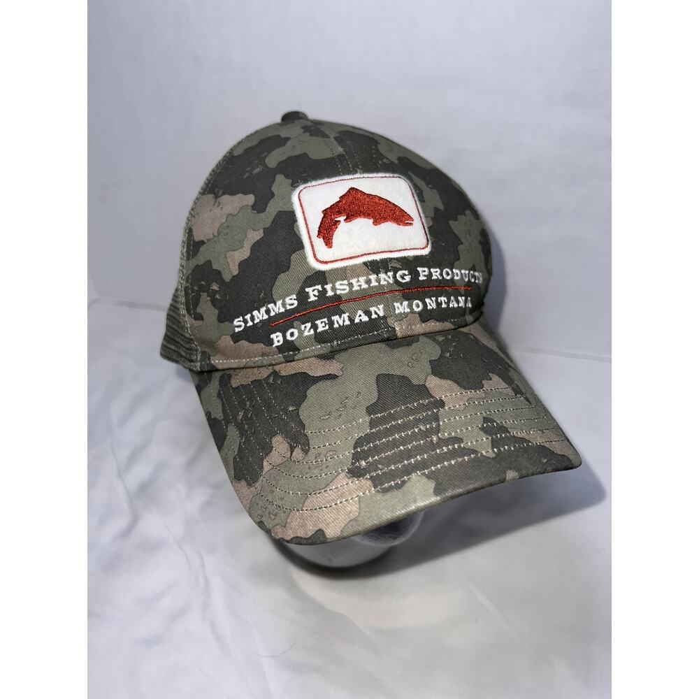 Simms Camo Fishing Hat